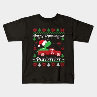 Merry Dynastmas | Ugly Christmas Gifts Kids T-Shirt